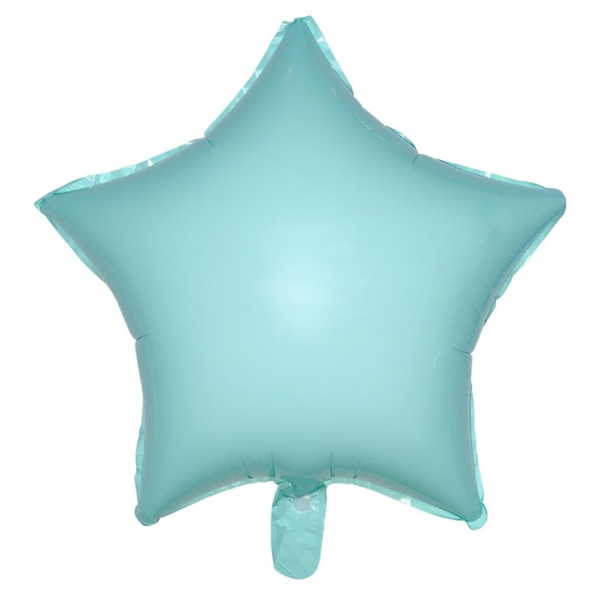 Yıldız Makaron Yeşil Folyo Balon 18 İNC